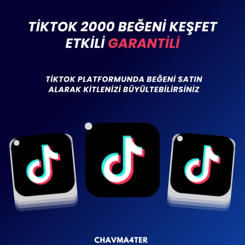  TIKTOK 2000 BEĞENİ   KEŞFET ETKİLİ ⭐⚡